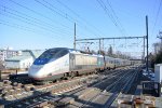 DC bound Amtrak Acela Train # 2205 doing 150 mph on Track 3